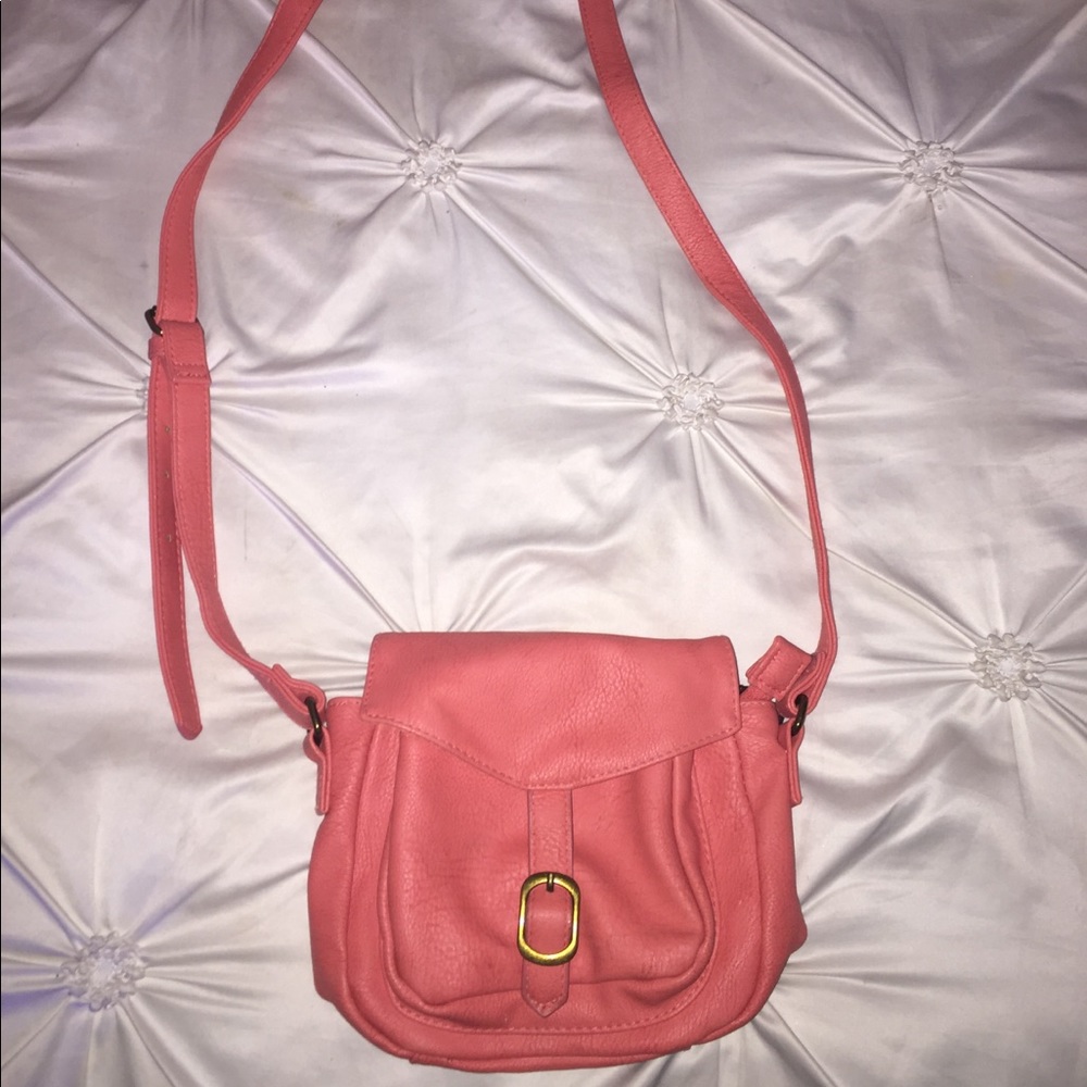 Peach Crossbody Purse
